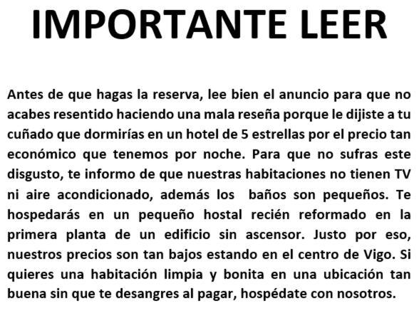Hostal Airinos De Vigo Bagian luar foto